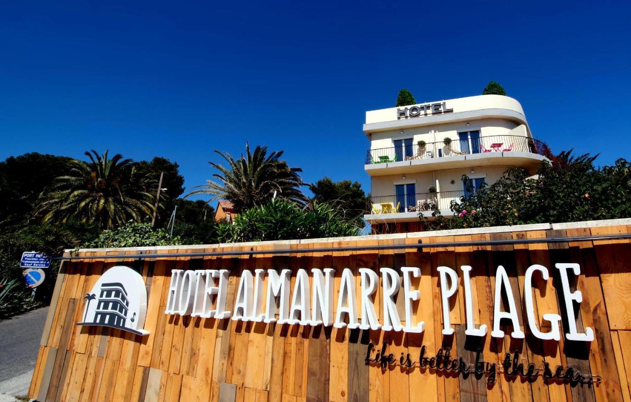 Hôtel Almanarre Plage - Hôtel Eco-Responsable Hyères Exterior foto